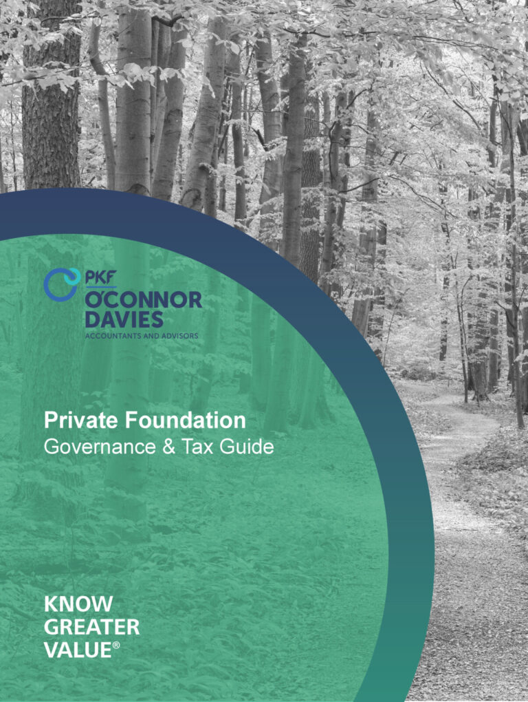 Governance & Tax Guide PKF O'Connor Davies